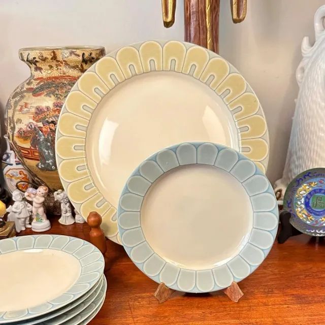 Conjunto de sobremesas em porcelana tailandesa Patra. - Foto 2