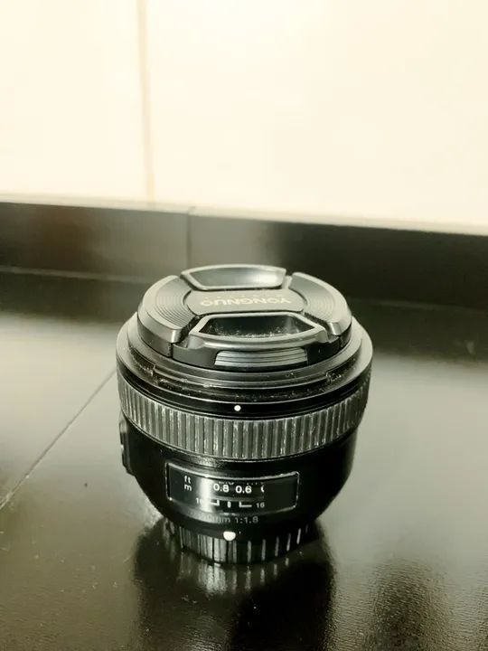 Lente 50mm Yongnuo F/ 1.8 para Câmeras Nikon  - Foto 2