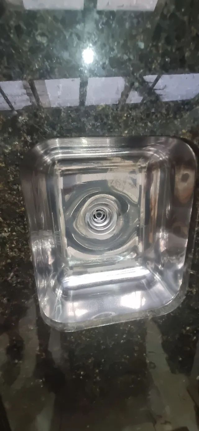 Pia cozinha pedra verde Ubatuba - Foto 3