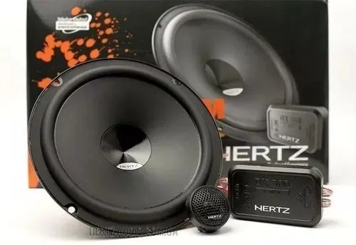 Kit Alto Falante 2 Vias Hertz Dsk 165.3 160w 4 Ohms 6 Polegadas