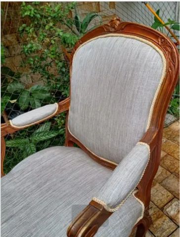 Poltrona Clássica Luiz XV - Foto 2