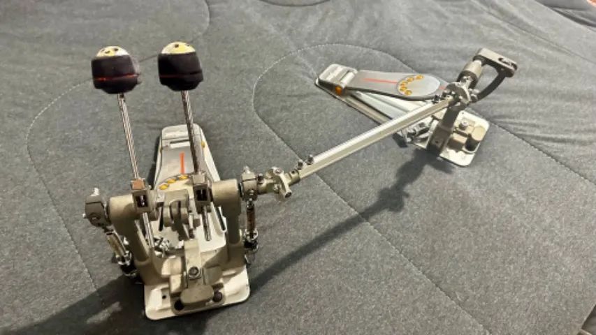 Pedal Duplo Pearl Eliminator Demon Drive - Foto 2