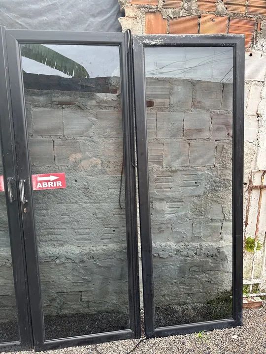 Porta de vidro temperado 4 folhas - Foto 3