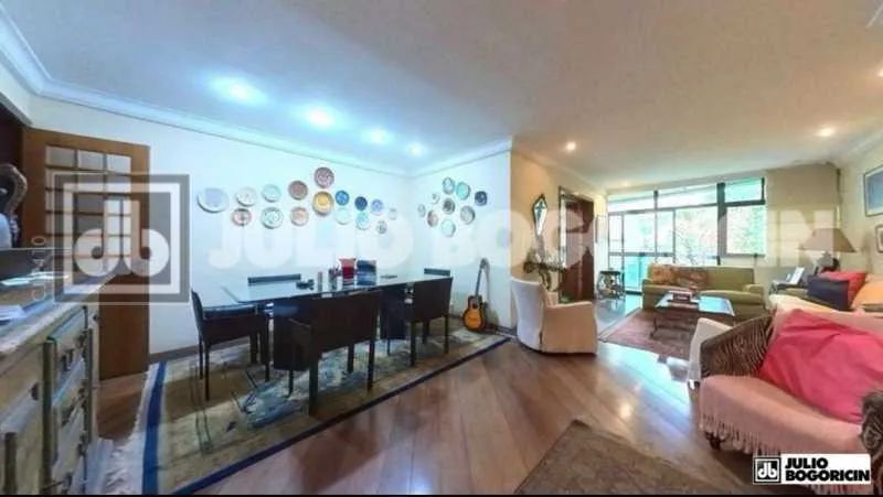 Apartamento a venda no Leblon 2ªquadra da praia prédio de luxo varanda 3 quartos 2vagas - Foto 6