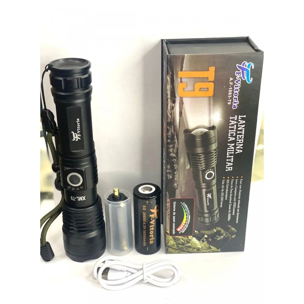 Lanterna Tática Militar 