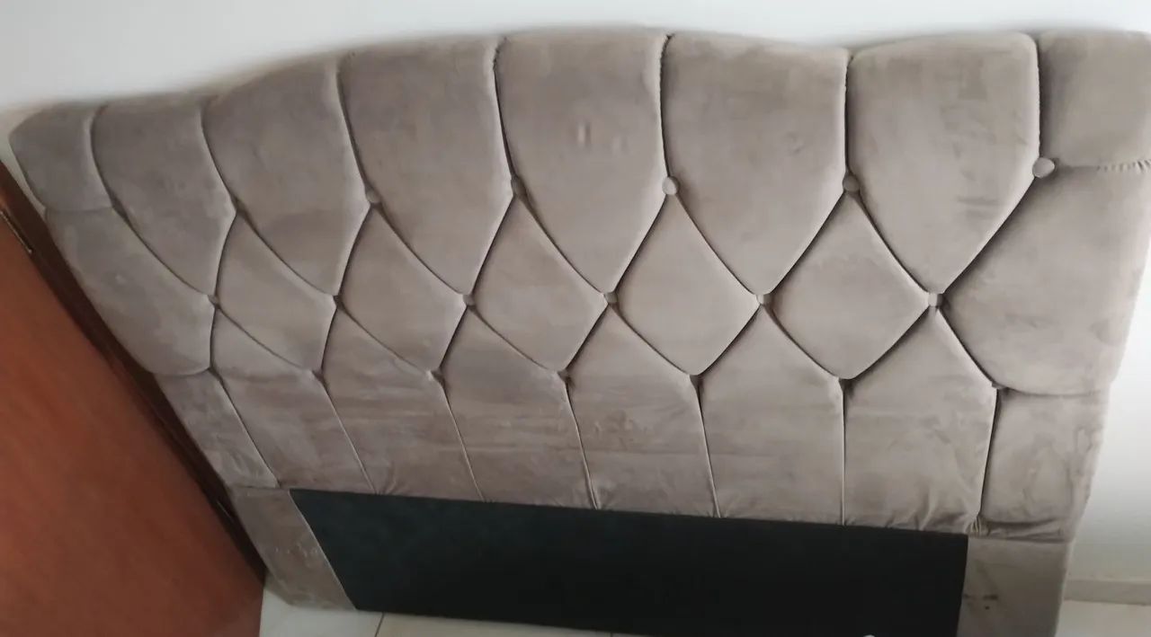 Cabeceira casal modelo capitonê  - Foto 4