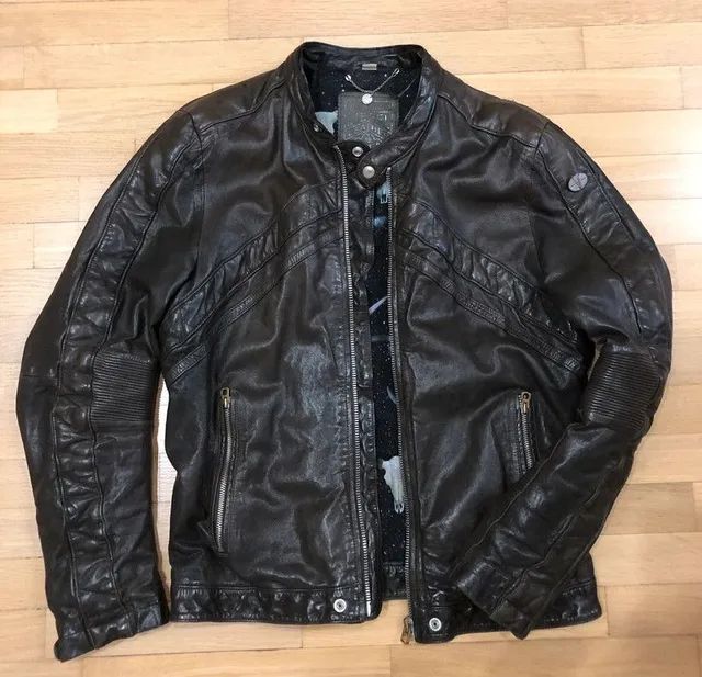 Jaqueta diesel lumi couro  - Foto 3