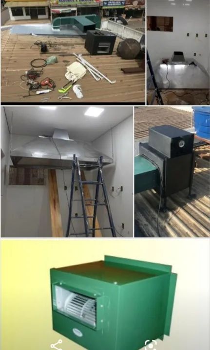 Multi Soluções Exaustores / Ventiladores turbina centrífuga