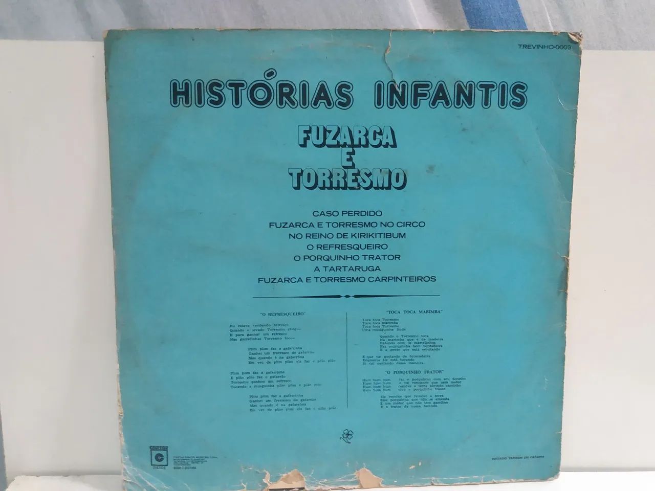 Disco de Vinil Histórias Infantis - Fuzarca e Torresmo - Foto 2
