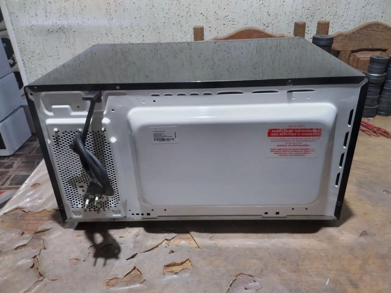 Microondas Philco 31 litros inox preto - Foto 5