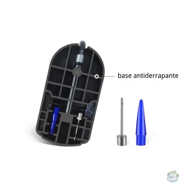 Mini bomba de Ar para bicicletas bolas e infláveis - Foto 3
