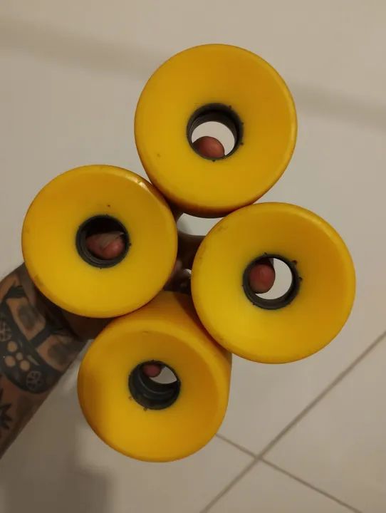 Jogo de rodas para longboard, simulador de surf, cruiser... - Foto 2