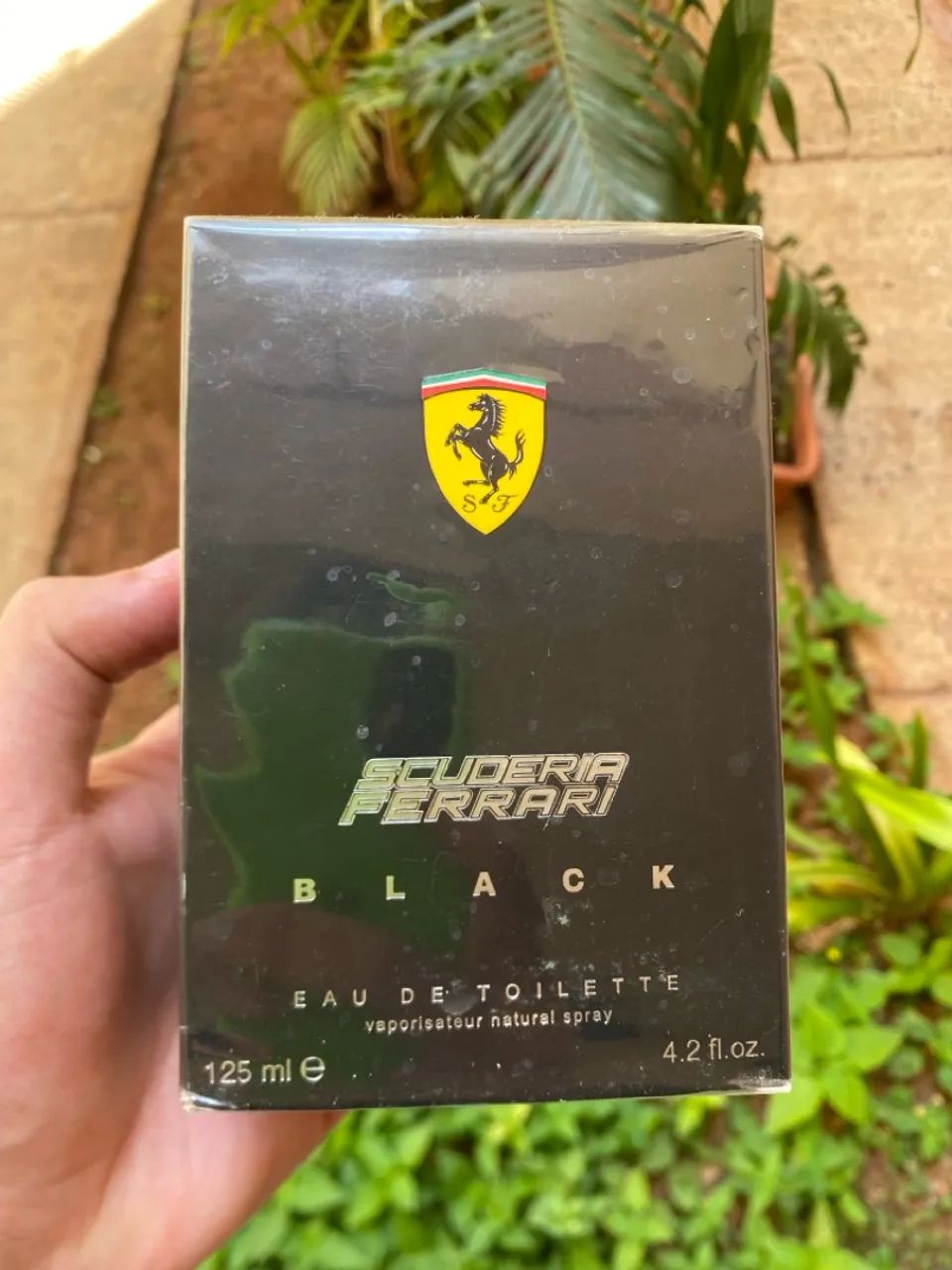 Perfume Ferrari Black Eau de Toilette 125ml original novo lacrado  - Foto 3