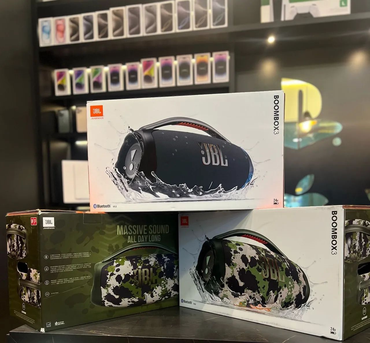 JBL BOOMBOX 3 LACRADA PROMOÇÃO RELÂMPAGO 