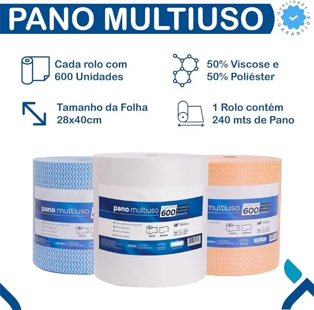 ROLO PERFLEX 28X240M 600 PANOS VERDE INOVEN