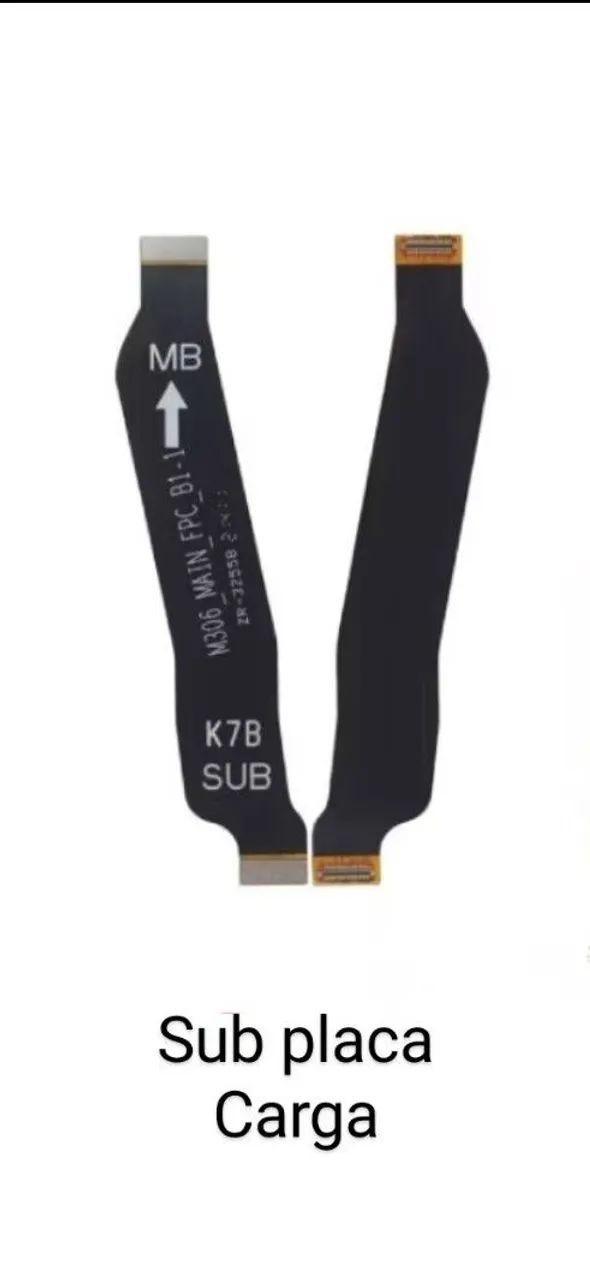 Dock placa conector de carga + flex sub  carga + Antena Coaxial wi-fi REDMI Note 10 - Foto 4