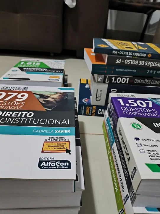 Livros para concursos - PF, PRF, Detran, Gramática e Carreiras Policiais - Foto 6