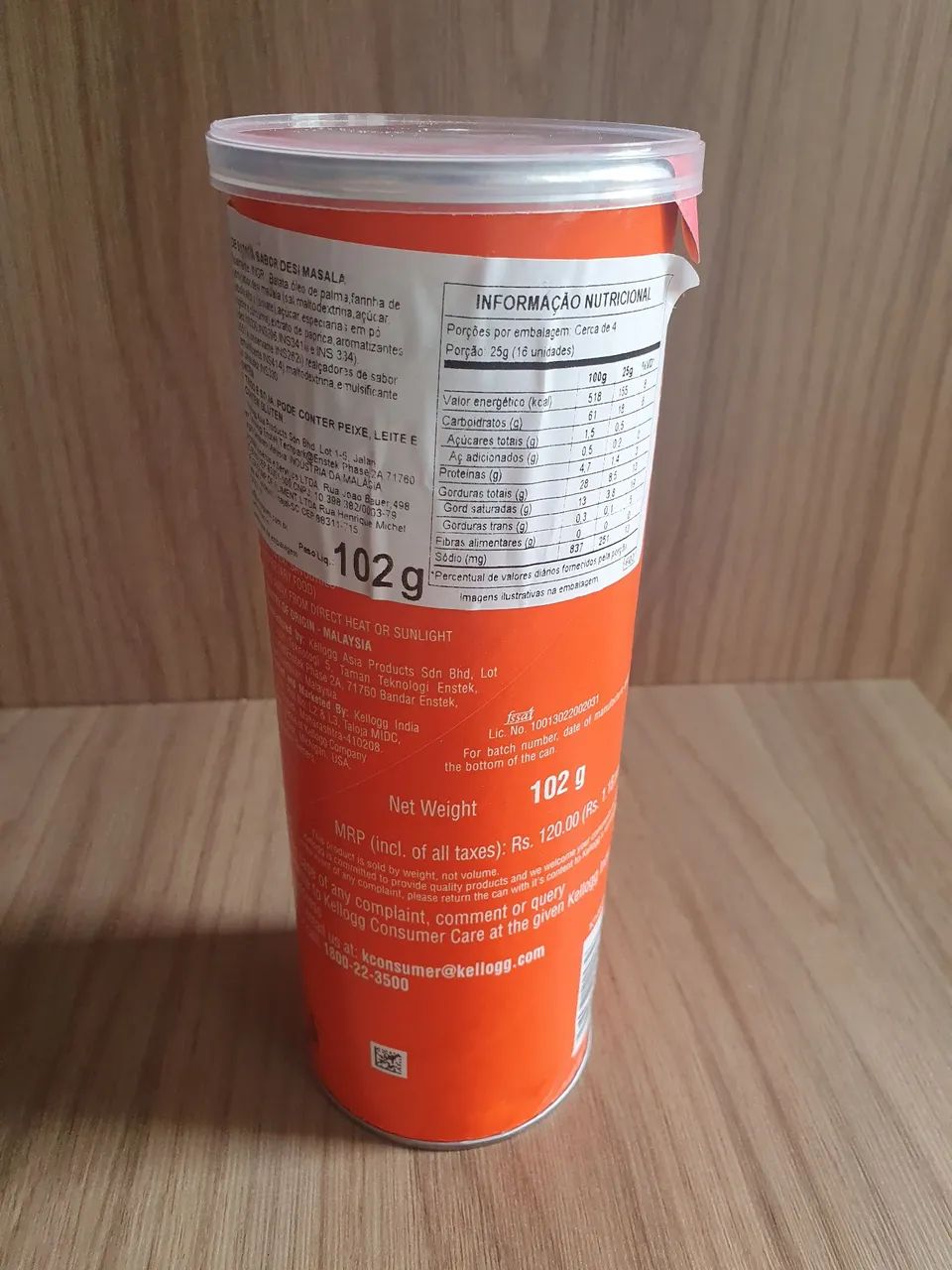 Embalagem pringles indiano - Foto 2