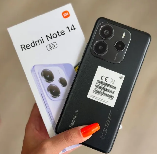 REDMI NOTE 14 5G (NFC) 8GB/256GB - NOVO/LACRADO/GARANTIA/ENTREGA