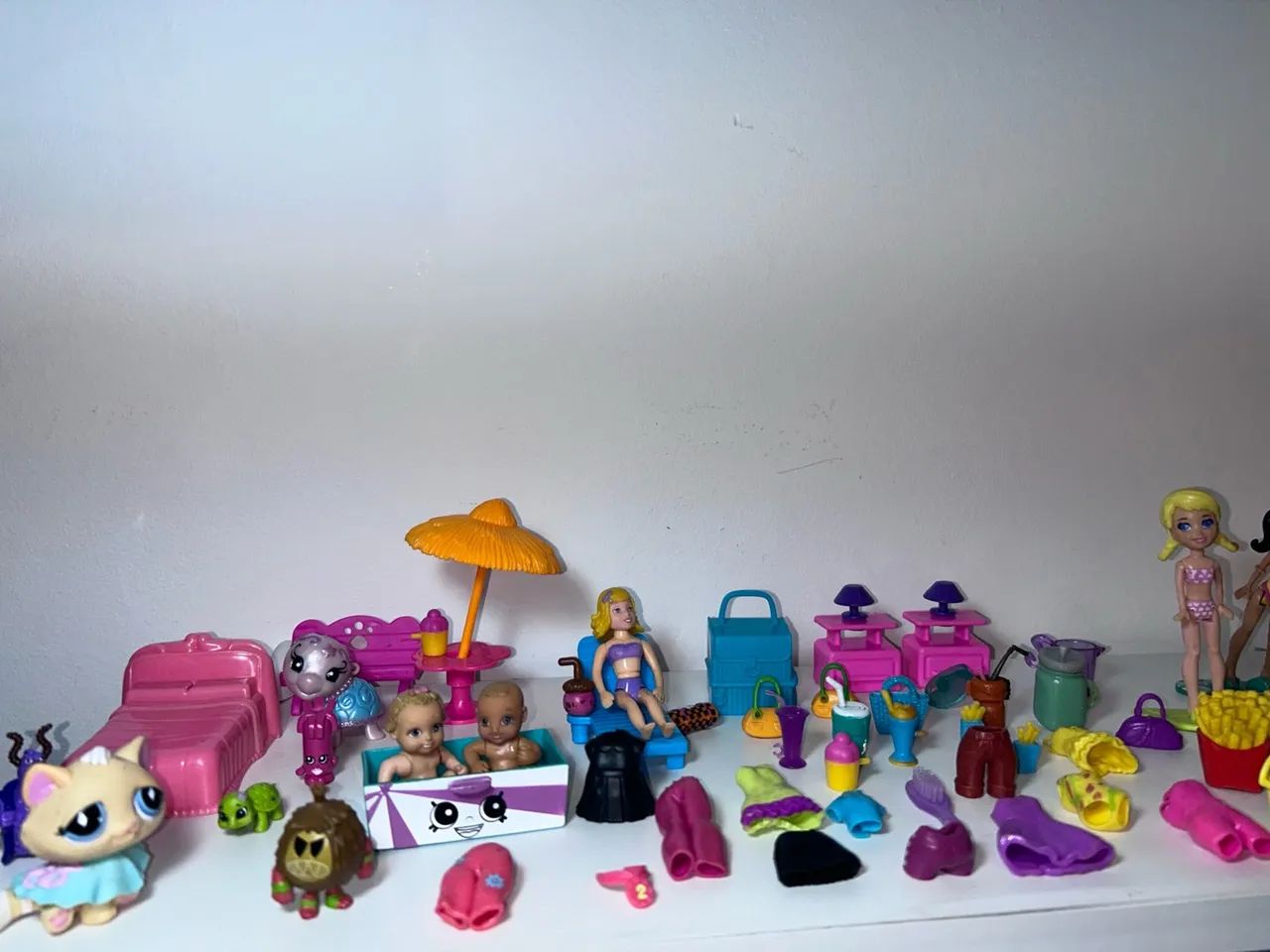 Kit de brinquedo da Polly com 62 peças  - Foto 2