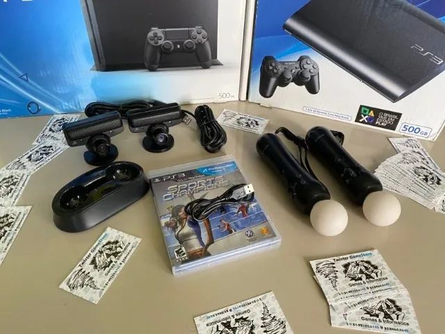 Controle PS move/ câmera /base carga para Ps Move Motion - Playstation 3 \ PS4 -semi novo!