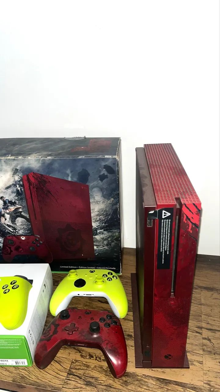 Gears Of War Xbox One Console Xbox One S Edição Gears Of Wars 2TB