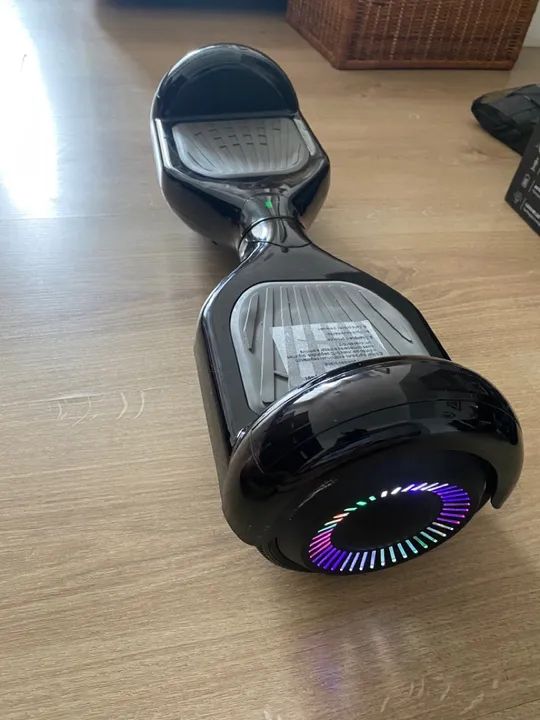 Hoverboard Fun LED 2.0 Preto - Novo - Foto 4