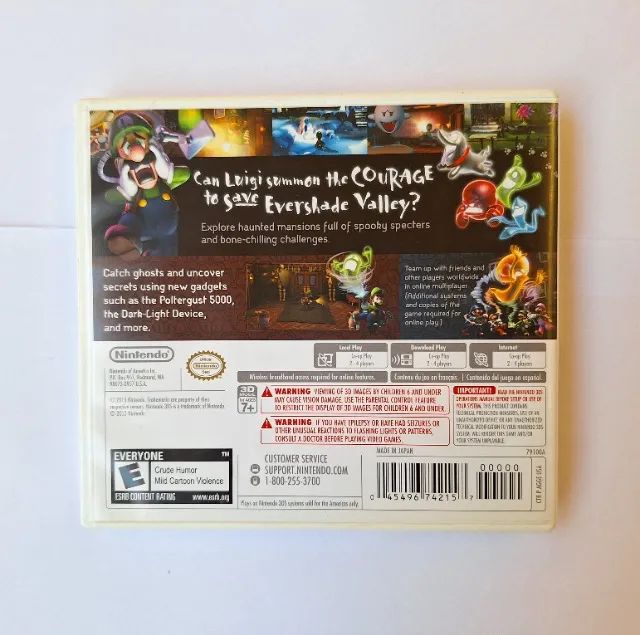Luigi's Mansion Dark Moon Original Nintendo 3DS - Foto 5