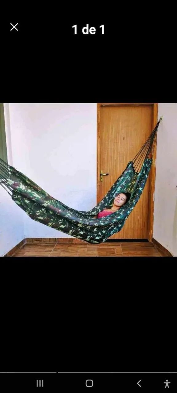 Rede de Camping Camuflada 2 por 90 reais outras a partir de 65,?  - Foto 2