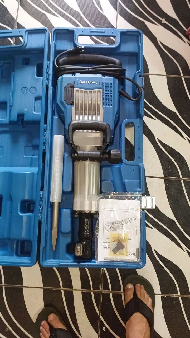 Martelo Demolidor Dong Cheng 220V - Foto 2