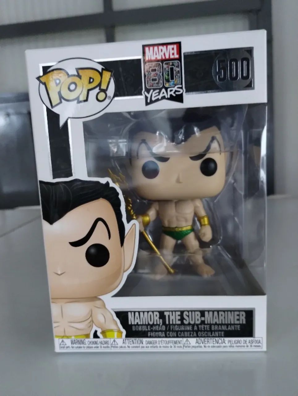 Funko Pop Namor #500 - Marvel 80 Anos - Foto 4
