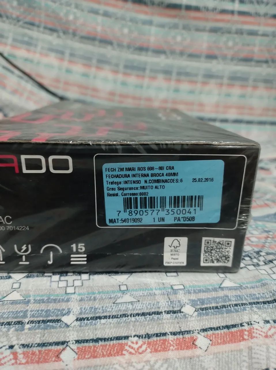 Fechadura para quarto Pado nova  - Foto 2