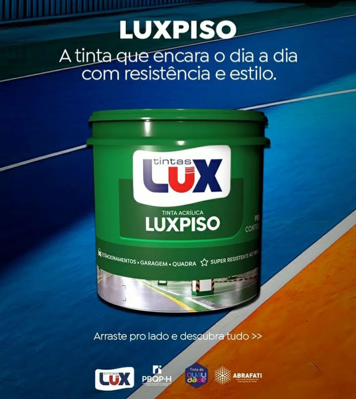 Tinta LUX piso Premium balde 3 litros - Foto 4