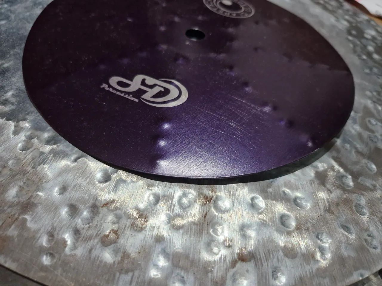 Prato De Efeito Clap Stack 18" Polegadas das SD Percussion (Luthier) - Foto 5