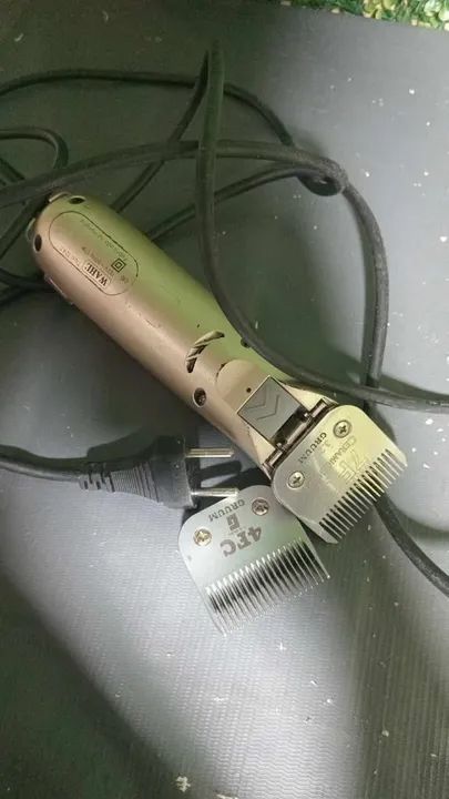 Maquina tosa com lâminas 4f e 7f