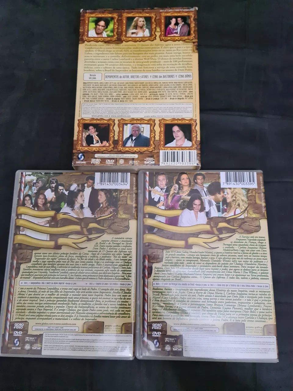 O Quinto dos Infernos - Minissérie Completa em DVD - Foto 2