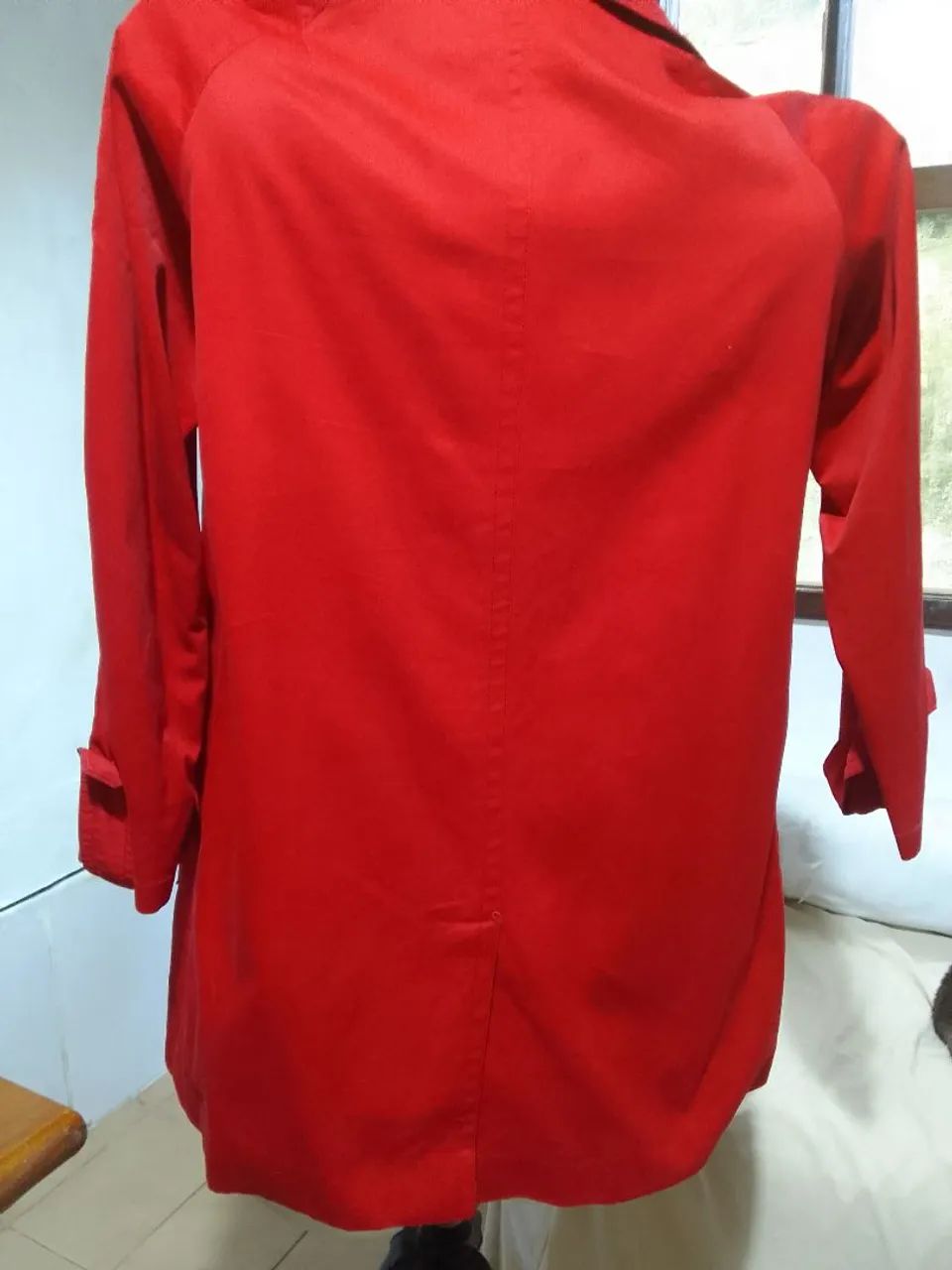 20_Casaco vermelho elegante - Foto 3