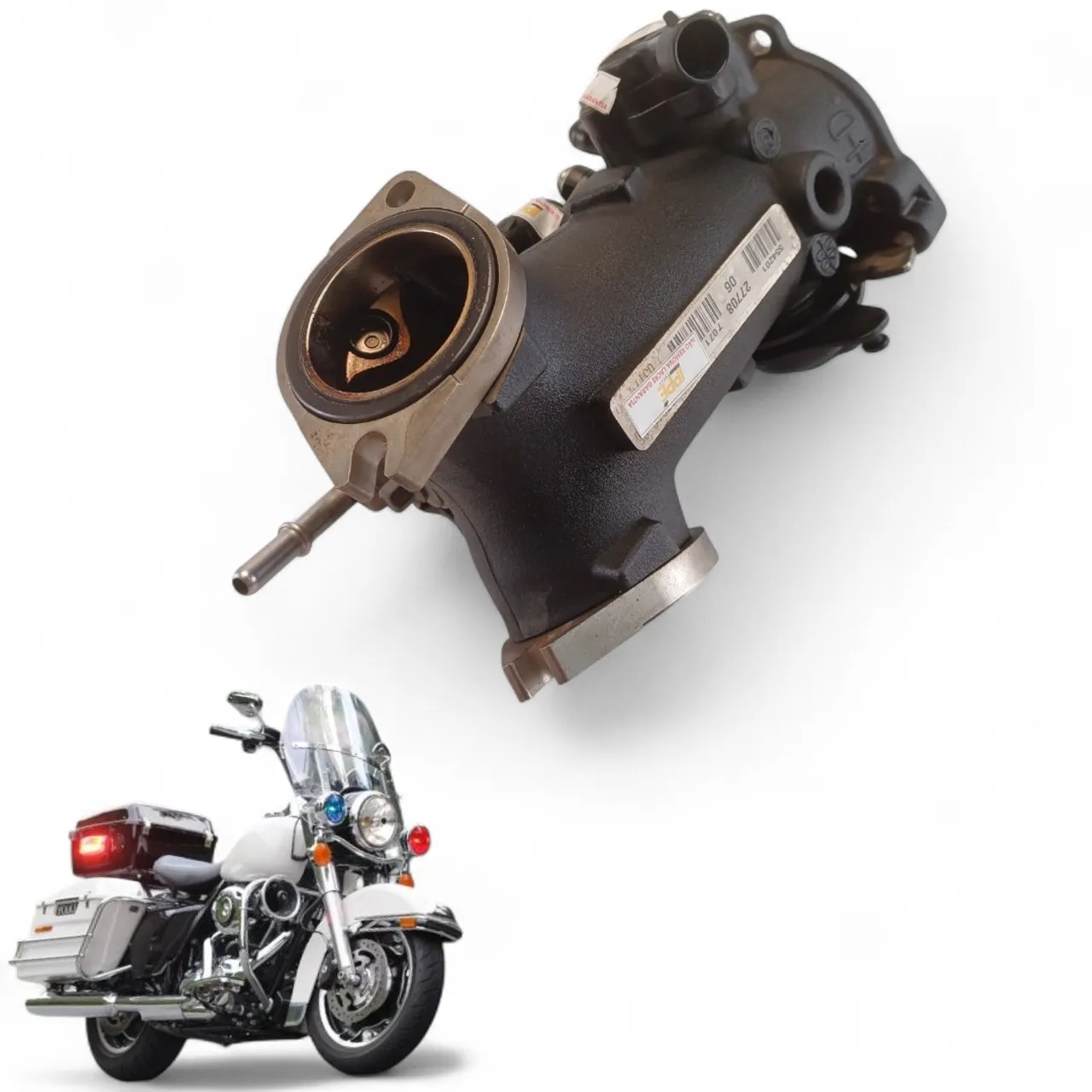 Corpo Injeção Harley Road King Police 2007 2008 2009 2010