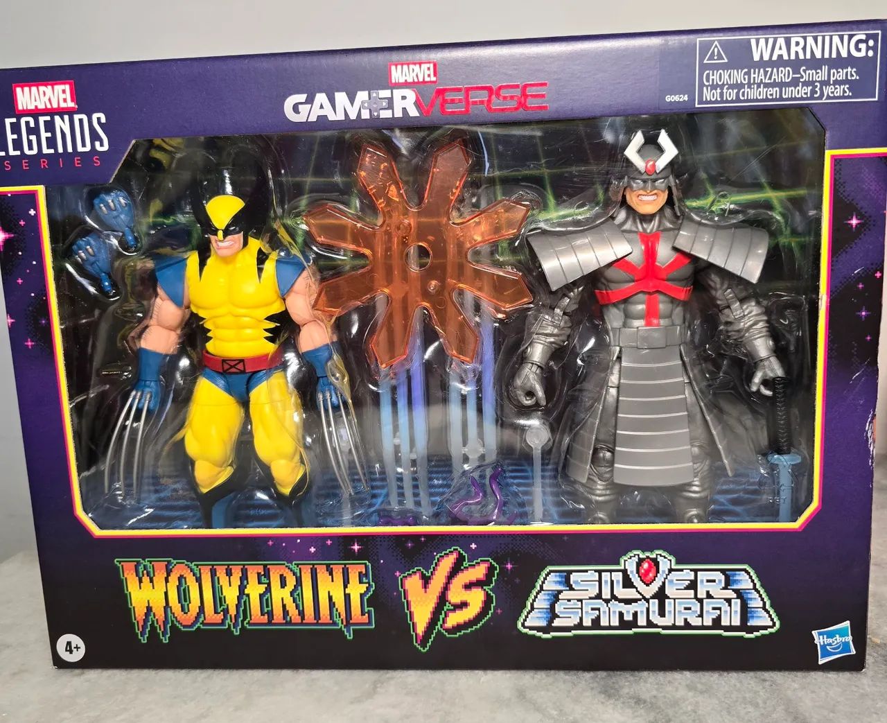 Marvel Legends Gameverse Wolverine vs Silver Samurai lacrado