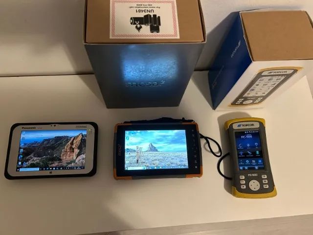COLETORES PARA GPS RTK TOPCON