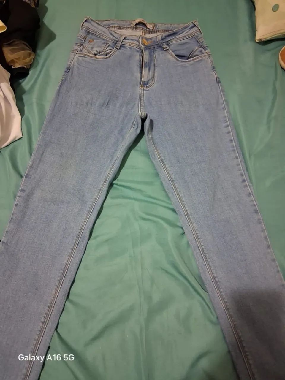 Calça Jeans Azul Claro - Foto 4