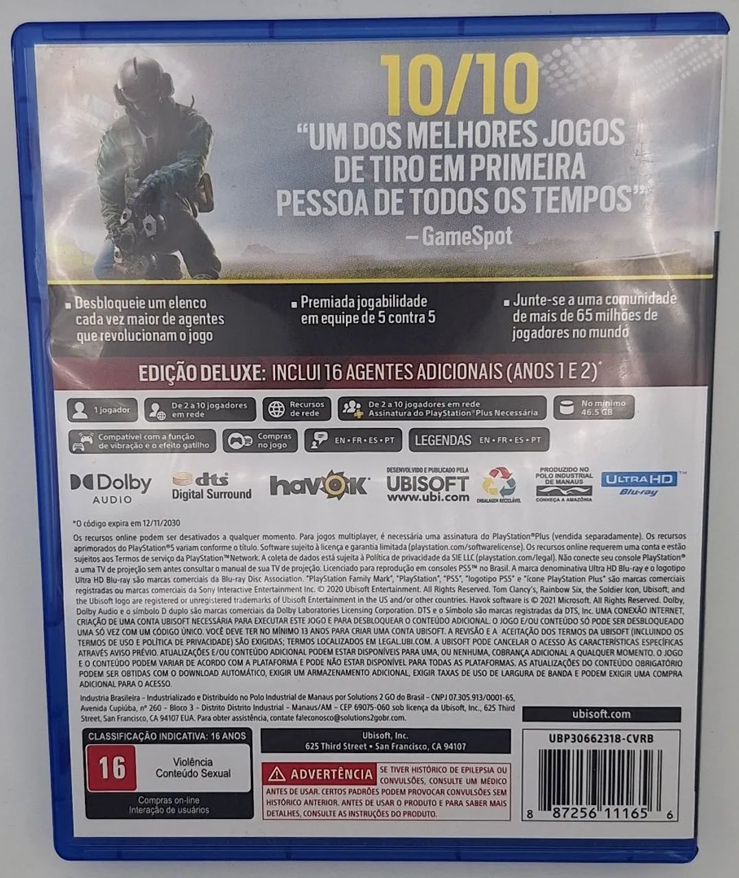 Rainbow Six Siege - Edição Deluxe - PS5 - Foto 2