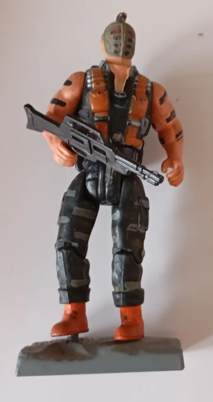 Boneco Gladios SOS Commandos Gulliver Anos 80