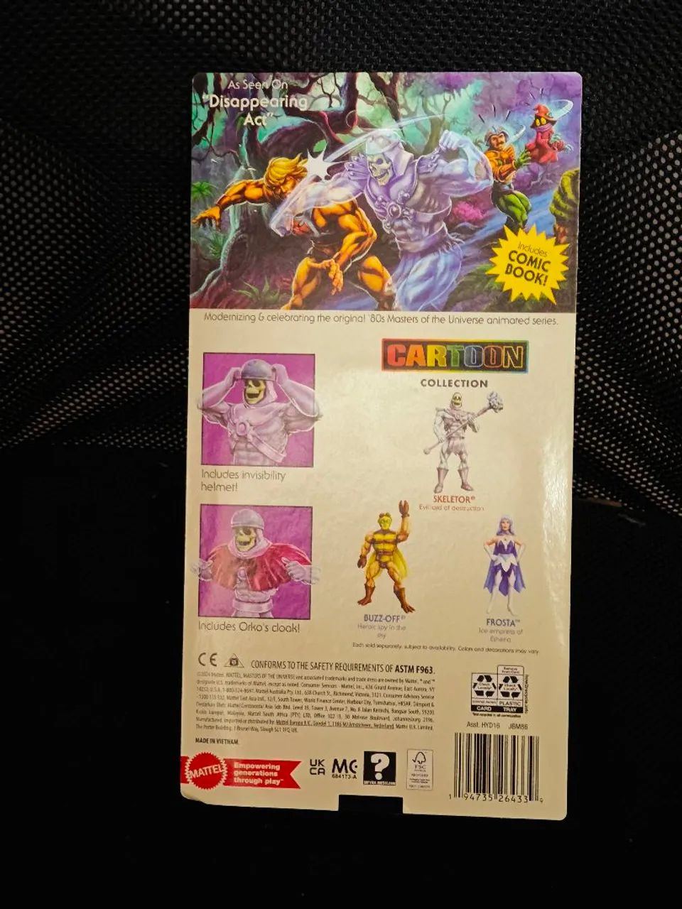 Skeletor (esqueleto) invisível Cartoon  - Foto 2