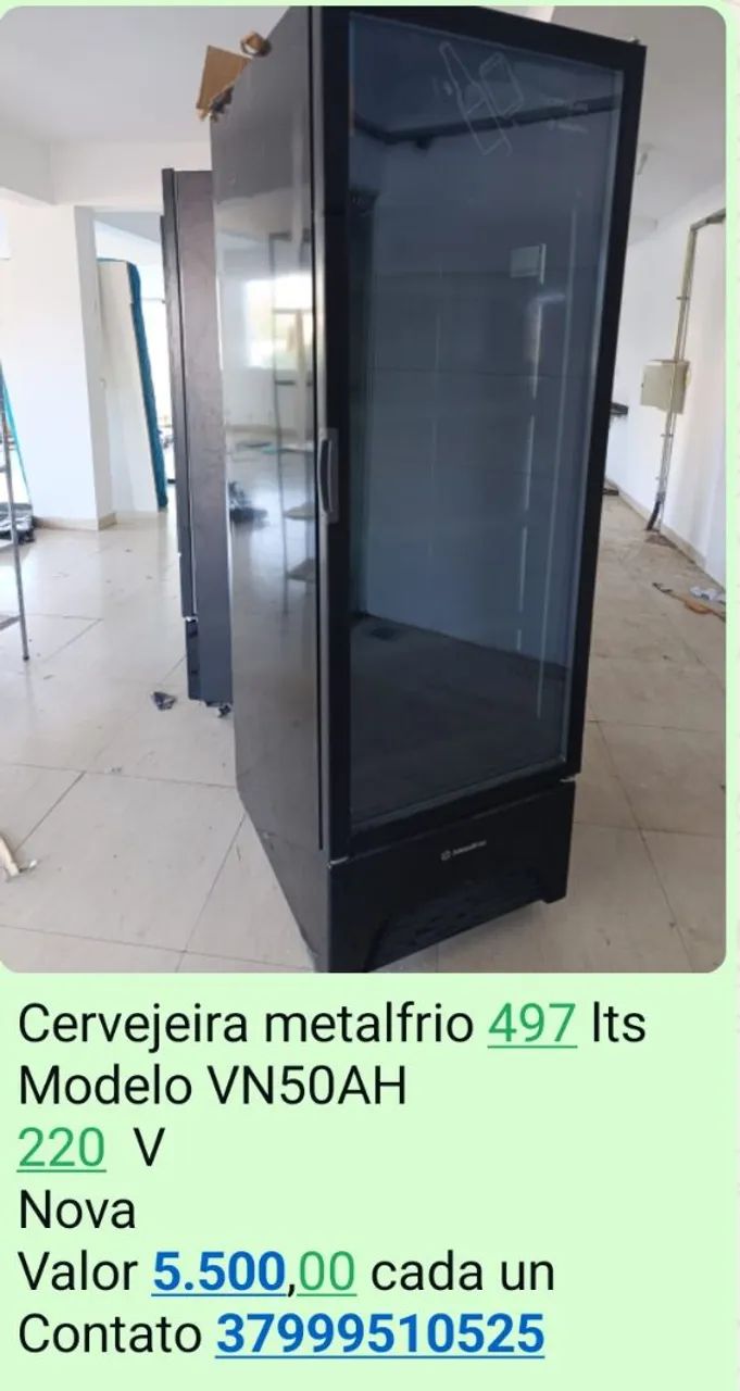 Cervejeira Metalfrio VN50AH - 497 Litros