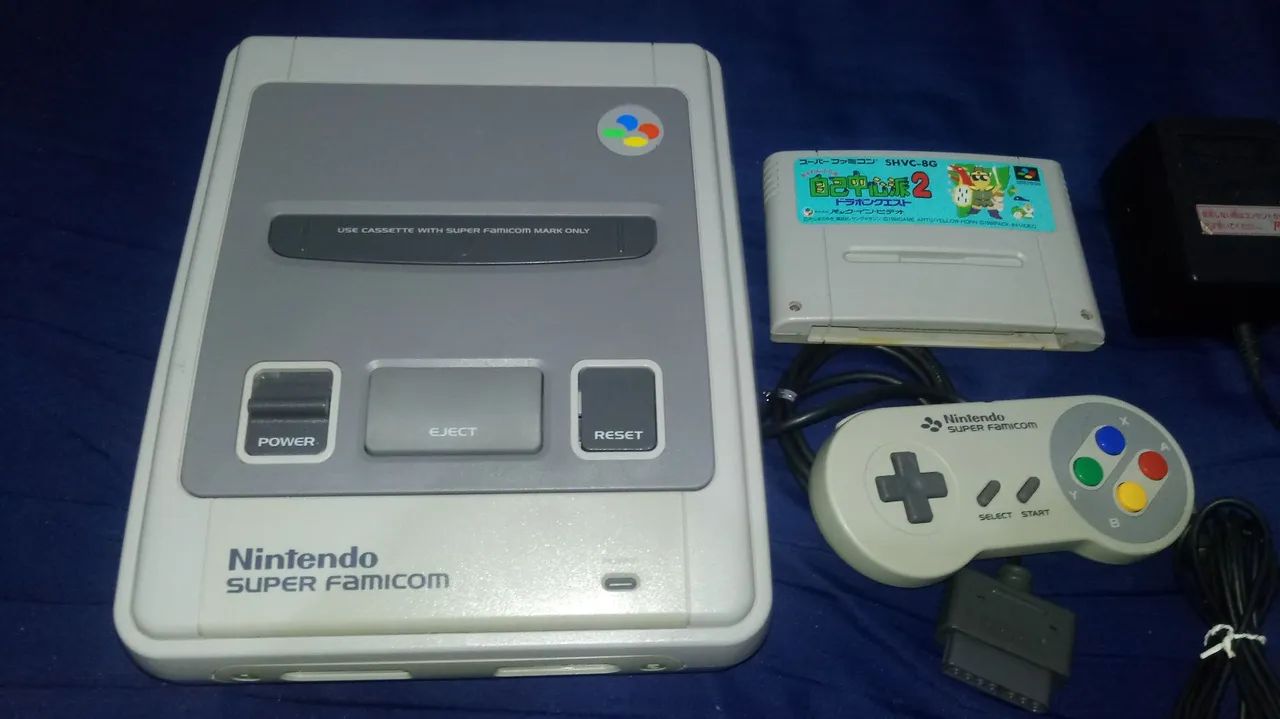 Console Super Famicom Nintendo Japonês 