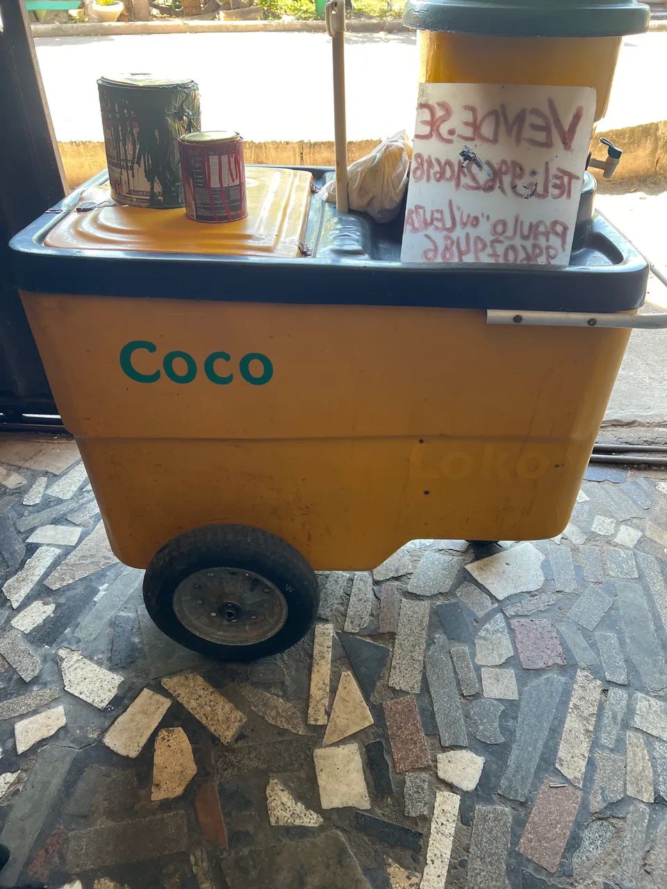 CARRINHO DE ÁGUA DE COCO - Foto 3