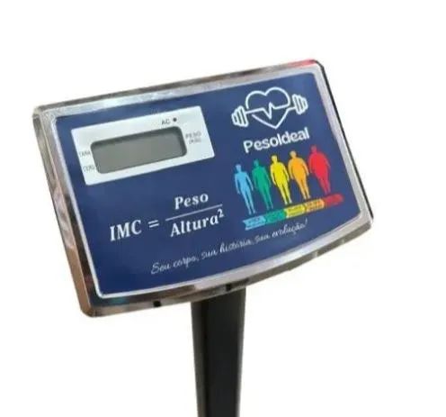 Balança Corporal Digital 150kg Plataforma Bivolt  - Foto 4