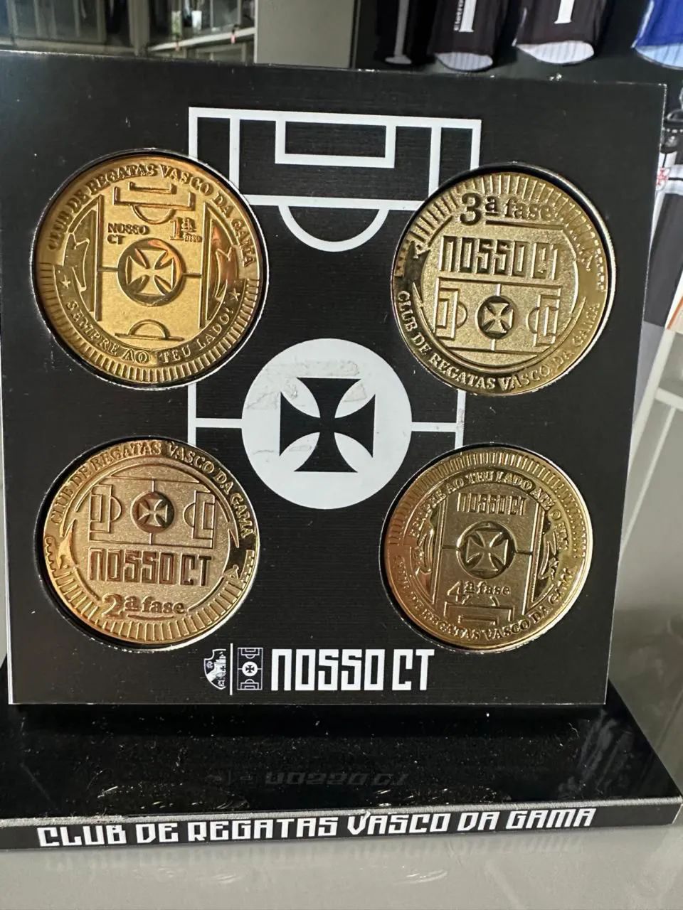 4 Medalhas do Vasco NOSSO CT