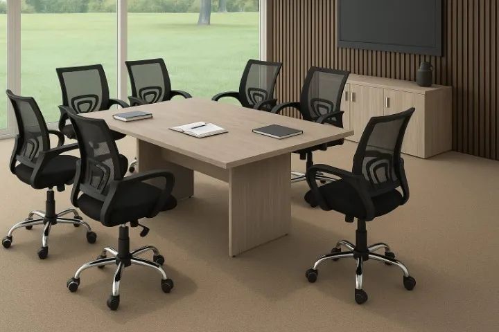 Mesa Reunião Promoção sala completa Novo!!!